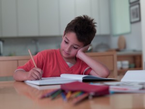Child in classroom